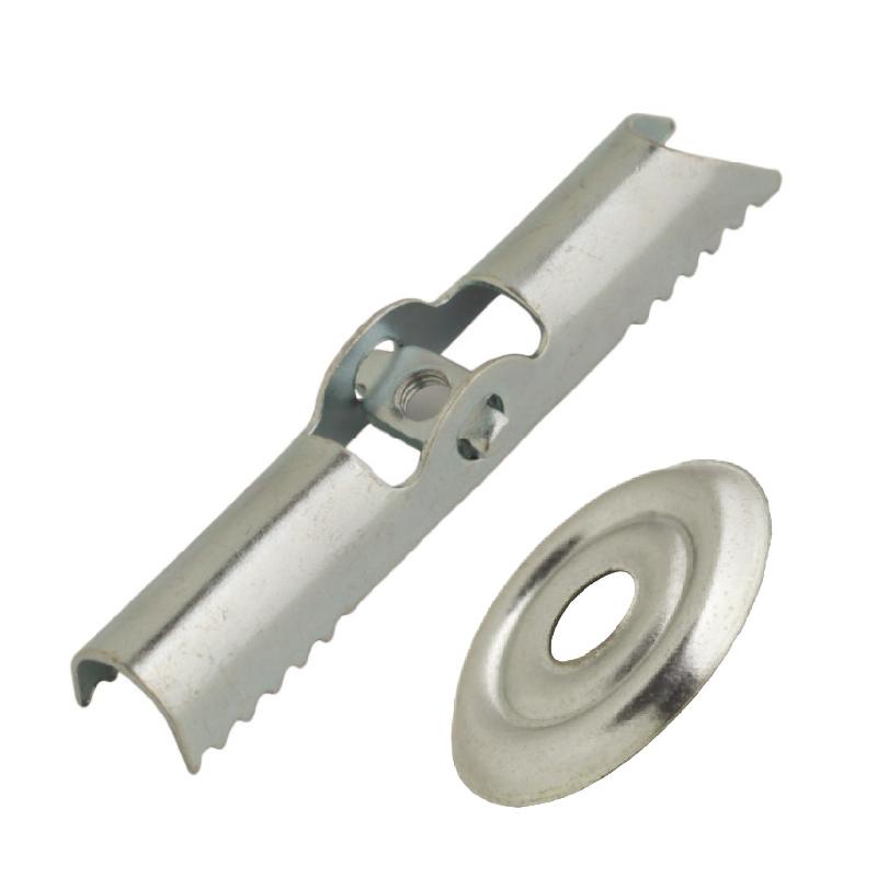 CHEVILLES À BASCULE AVEC ROSACE POUR FAUX PLAFOND M6X80 BOÎTE DE 50 - SCELL-IT - BAS06080-R