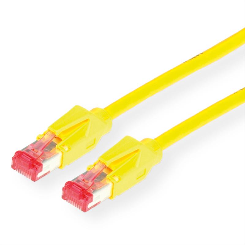 Cordon KERPEN Cat.6 (Classe E) F6-90 S/F H, HiRose, jaune, 5 m_0