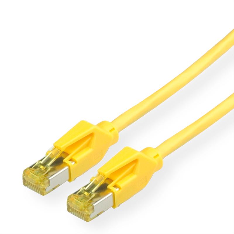 Cordon KERPEN Cat.6A (Classe EA) S/F, MegaLine F6-90, HiRose TM31, LS0H, jaune, 3 m_0