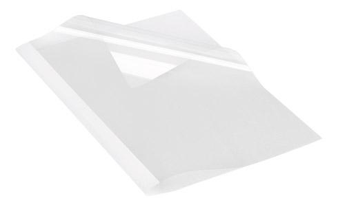 LOT DE 100 - COUVERTURE DE THERMOSOUDURE DOS 3 MM CARTON 200 G FELLOWES BLANCHE