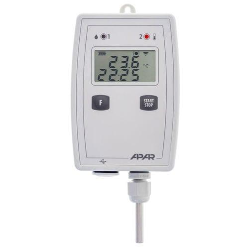 Data logger de température portable AR232.B APLISENS avec sonde intégrée ou externe_0