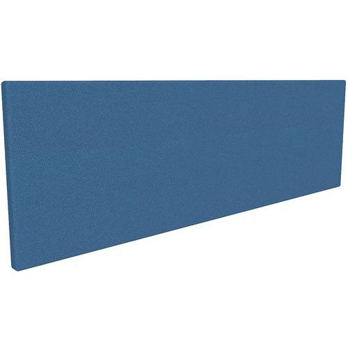 ECRAN ACOUSTIQUE H50XL160CM BLEU/PINCE ALUMINIUM - ROBBERECHTS
