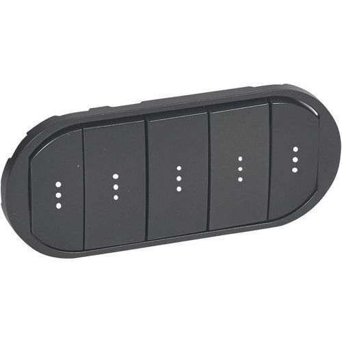 ENJOLIVEUR INTERRUPTEUR VA-ET-VIENT OU POUSSOIR 5 COMMANDES - LEGRAND