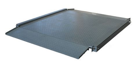 Ensemble indicateur I5 PRECIA MOLEN avec récepteur de charge surbaissé en acier nickelé | 4 capteurs | 800x800mm | 300kg/20g - Access R4VSB_1