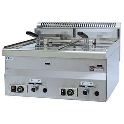 Friteuse gaz 2 cuves 8 litres - modèle top G60/F16-6T - Pro 600_0