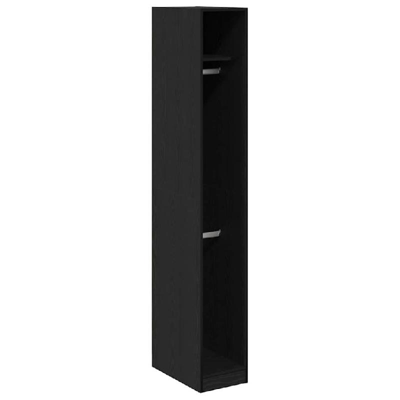 Helloshop26 - Armoire moderne rangement avec 2 étagères en planches 30 x 50 x 200 cm en bois d'ingénierie bois ancien 02_0055939 - Bois manufactur�_0