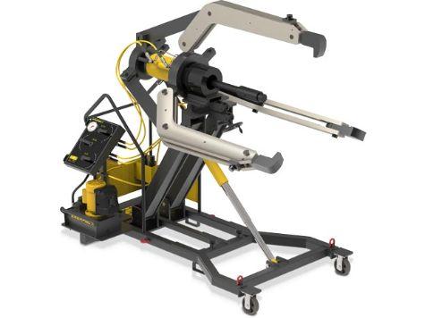 LGH3100B, 100 tonnes, 3 mâchoires, Extracteur Lock-Grip à griffes hydrauliques avec chariot et pompe électrique, 115 V_0