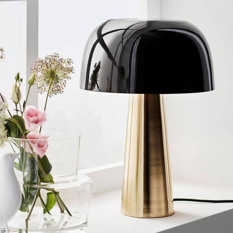 MARKSLÖJD LAMPE À POSER BLANCA, BRONZE/NOIRE