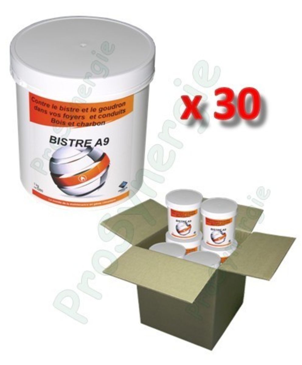 LOT DE 30 POTS DE BISTRE A9 (RÉF 3260 X30)