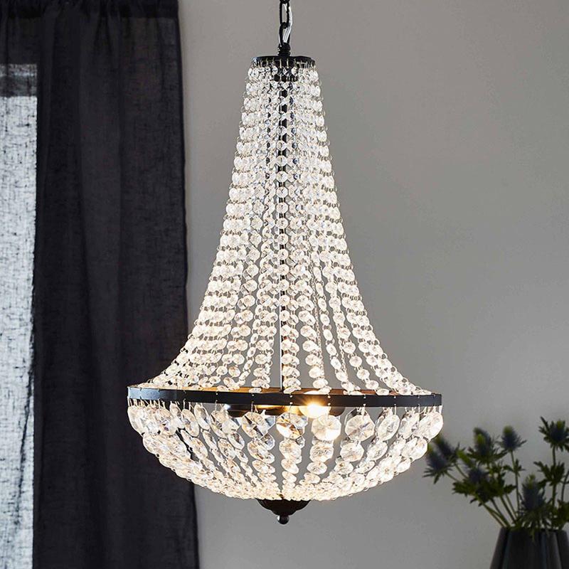 MARKSLÖJD LUSTRE GRÄNSÖ NOIR, IP20, Ø 40 CM