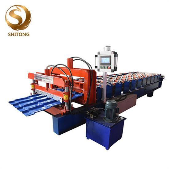 Machine profileuse à grande vitesse - Tôle acier/aluminium - Épaisseur 0.3-0.8 mm - Productivité 3-4m/min_0