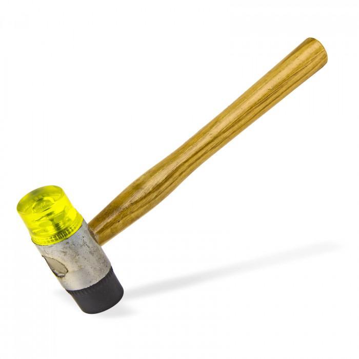 Maillet en caoutchouc - marteau de carrossier gh 35_0