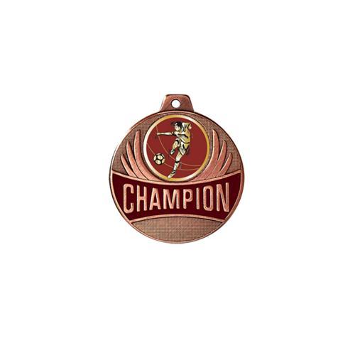 MÉDAILLE FOOT - CHAMPION - 50MM