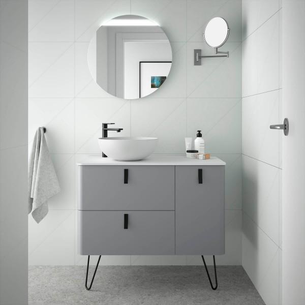 MEUBLE DE SALLE DE BAIN UNIIQ 1200 DROITE HUMO - SALGAR 24632