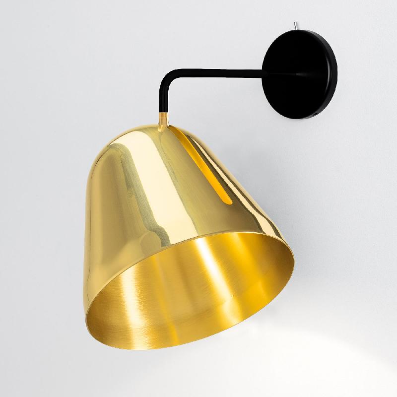 NYTA TILT WALL BRASS APPLIQUE, RACCORD MURAL