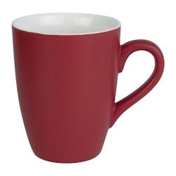 OLYMPIA mug rouge - 320 ml - x6 - Rouge CS043 - rouge porcelaine CS043_0