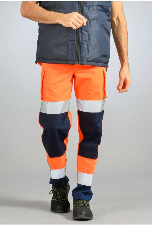 Pantalon haute visibilité Visio 10 - Renforts genoux Cordura® - Réf. 18303_0