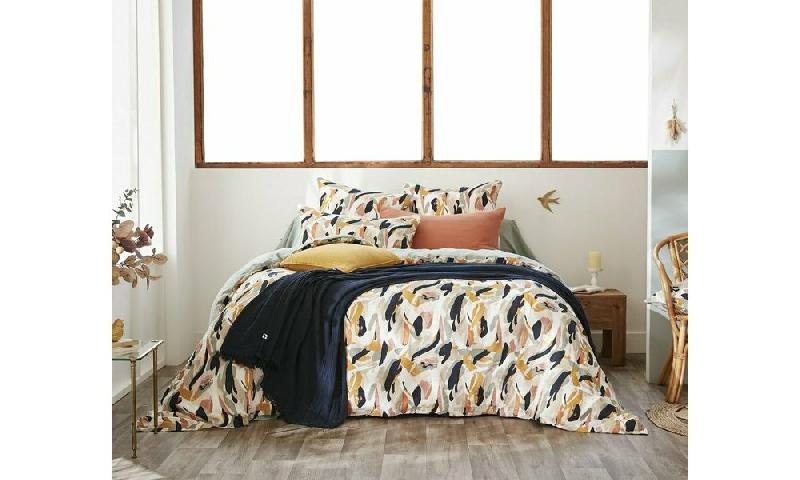 PARURE DE LIT ALCUDIA  MULTICOLORE 240X220 CM