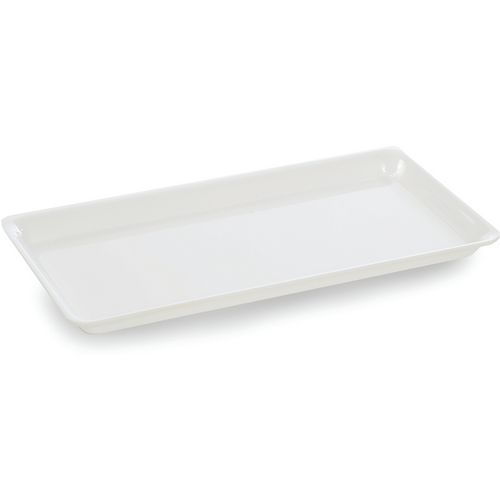 PLAT EN PLEXIGLAS B27 - 300X160X17 MM - BLANC