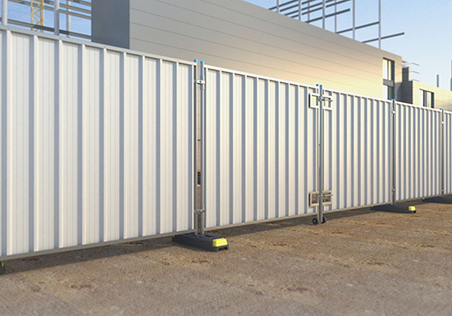 Portail bardé véhicule 4,3m*2m - cadre pré-galvanisé, tôle sécurisée et renforcée_0