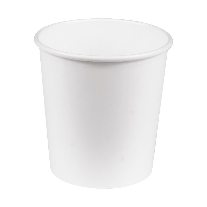 Pot à Soupe Kraft Blanc NOVABOWL 350ml / 35CL - Carton FSC 300g + 18g PE Étanche - Lot de 500 - blanc en carton BGT330_0