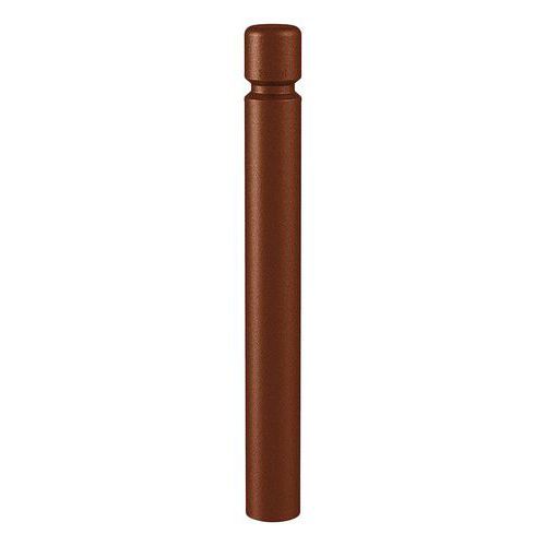 POTELET AGGLO Ø 102 MM - ZINC ASPECT CORTEN - PROCITY