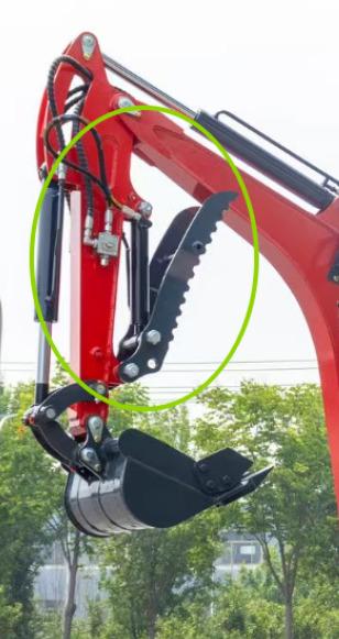 Pouce hydraulique pour mini-pelles MG10 MW Tools MGAC11_0