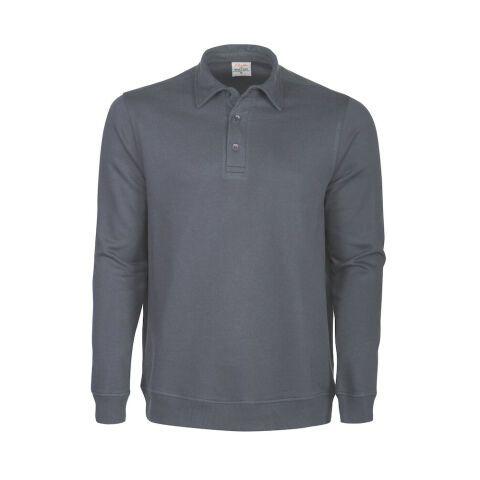 PRINTER HOMERUN SWEATSHIRT UNISEX GRIS ACIER - TAILLE XL