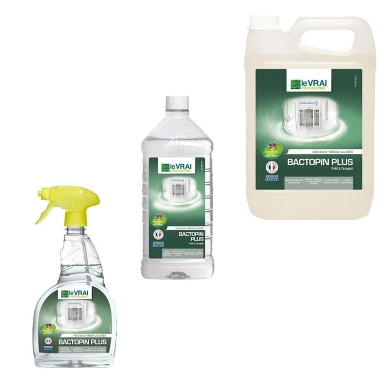 Produits désinfectants 1 litre - Virucide EN 14476 - Formule végétale au Pin des Landes - Fabriqué en France_0