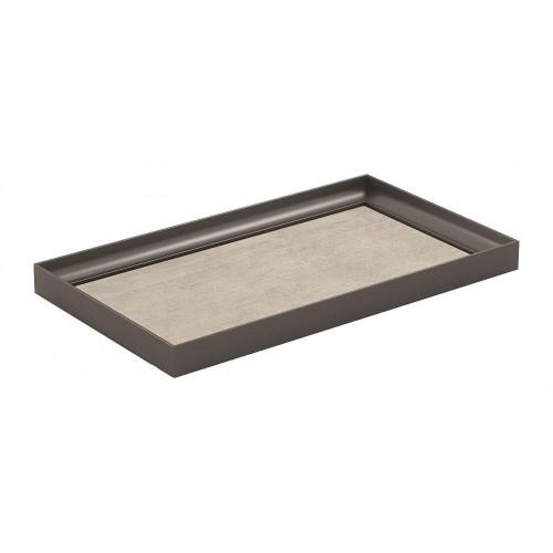 PROFILS AVANT ARRIÈRE POUR TIROIR 4 CÔTÉS EXCESSORIES - HAUTEUR 78MM LONGUEUR 700MM SALICE