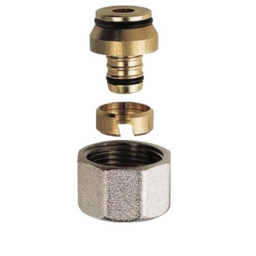 RACCORD À COMPRESSION - EUROCÔNE - POUR TUBE PER 16 - F20X27 RBM