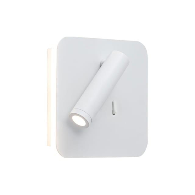 ROSSINI ILLUMINAZIONE My Way - Applique Led 9W Orientable, Lumière 3000K, Finition Blanche, Design Moderne En Aluminium, Idéale Pour Lire - Groupe R_0