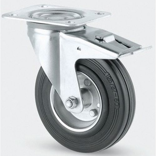 ROULETTE ACIER PIVOTANTE DIAMÈTRE ROUE 160 MM - TENTE