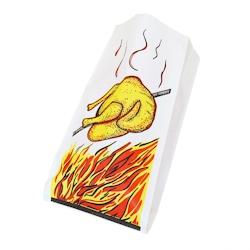 Sac Poulet Rôti en Papier - Carton - par 500 - blanc papier 3760394090915_0