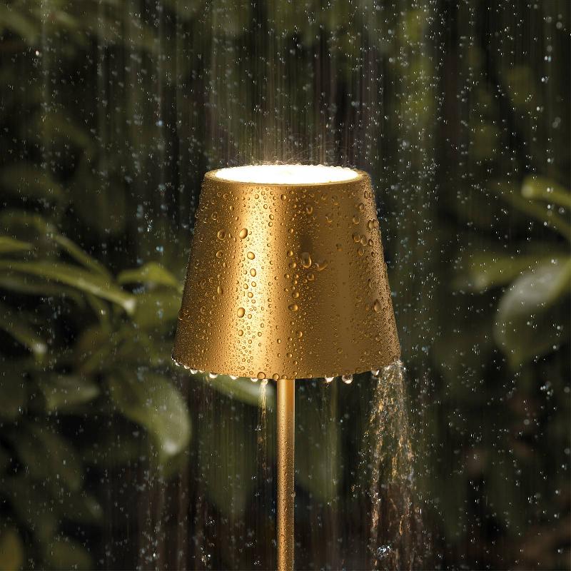 SIGOR LAMPE À POSER LED NUINDIE MINI 25 CM DORÉE