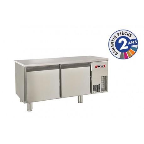 Soubassement réfrigéré sans dessus - 2 portes - 140 L - Gamme 650 - Baron - BR12SP01_0