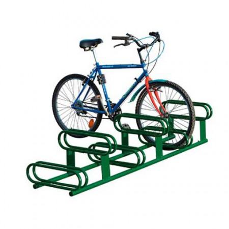 Support pour vélo à emplacements décalés_0