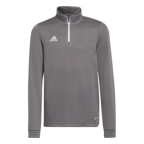 SWEAT DEMI-ZIP ENFANT- ADIDAS - ENTRADA 22 TRAINING GRIS