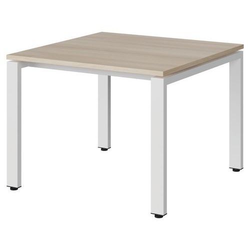 TABLE MALIBU 80X80 T3 SOUDÉ STR ABS ACACIA/BLC 9016