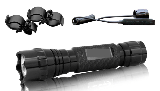 Torche tactique LED - Kit de montage double 16/22mm - 180 lumens - Fabriquée aux USA_0