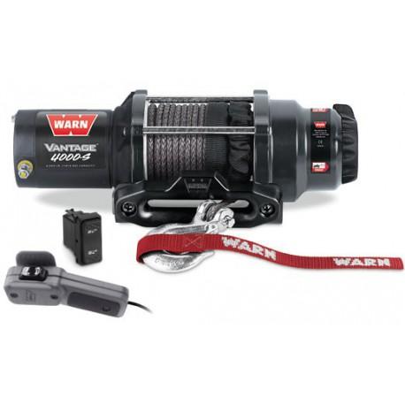 Treuil Warn Vantage 4000-S CE - 12V avec corde synthétique - traction jusqu'à 1814 kg_0
