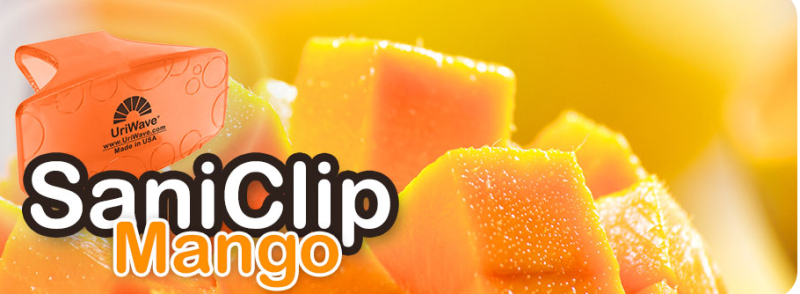 Uriwave saniclip destructeur d'odeurs parfum mango bloc de 45g_0