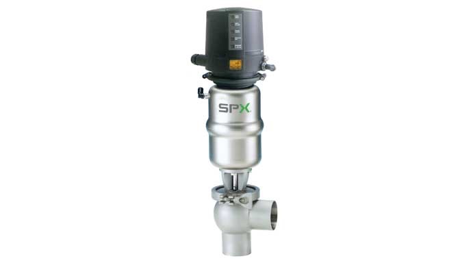 Vanne murale à simple siège Delta SW4 APV-Axflow - hygiénique et homologuée EHEDG et 3A_0