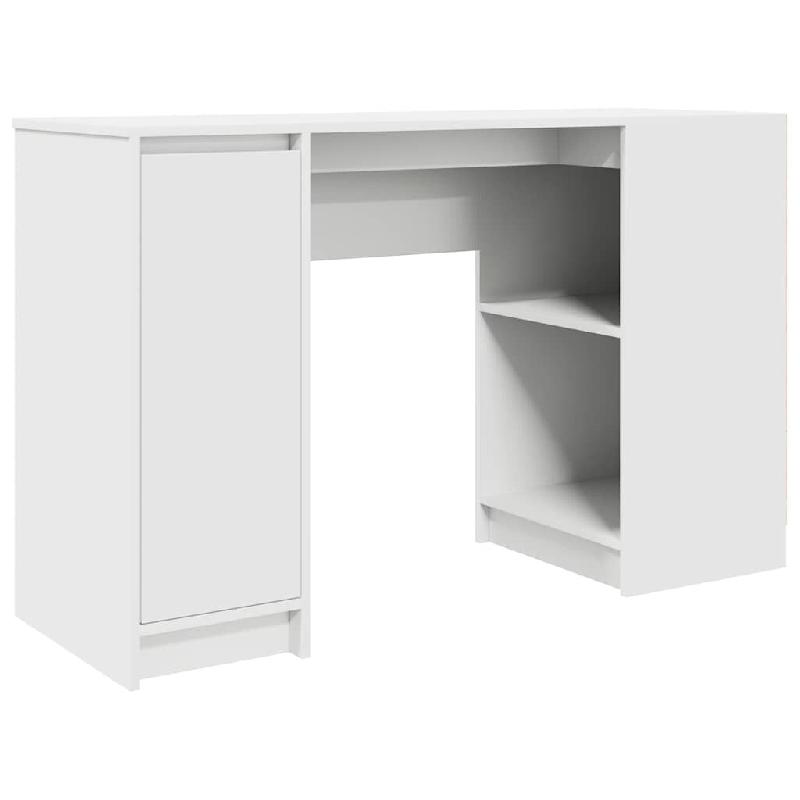 VidaXL Bureau blanc 120x42x76 cm bois d'ingénierie Modèle Vega Master Studio - 861814_0