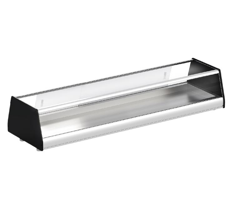 Vitrines d'exposition neutres pour tapas, avec vitre plane 9*GN Fagor Professional_0