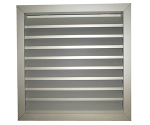 Grille de ventilation AE3030 - Aluminium anodisé naturel - Dimensions fixes standard ISO_0