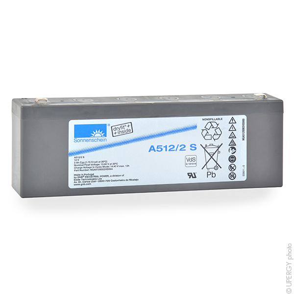 BATTERIE PLOMB ETANCHE GEL A512/2S 12V 2AH F4.8_0