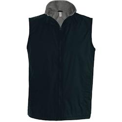 Bodywarmer doublé polaire  Record noir|gris T.M Kariban - M polyester 3663938072111_0