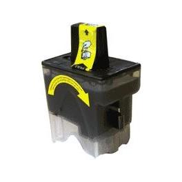 Cartouche jet d'encre compatible Brother FAX 1840C/1940C/2440C/DCP340CW (LC900BK HC) Black 20ml - Référence 00694_0