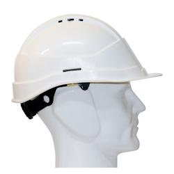 Casque De Chantier Visière Longue Kara Blanc Auboueix 0031ltc - 3598647479770_0